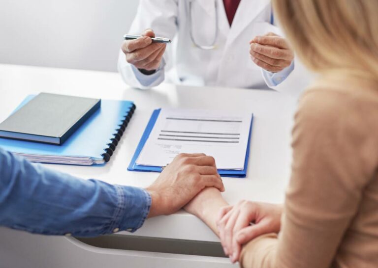 couple in a doctors office XVJLBS9 1 768x546